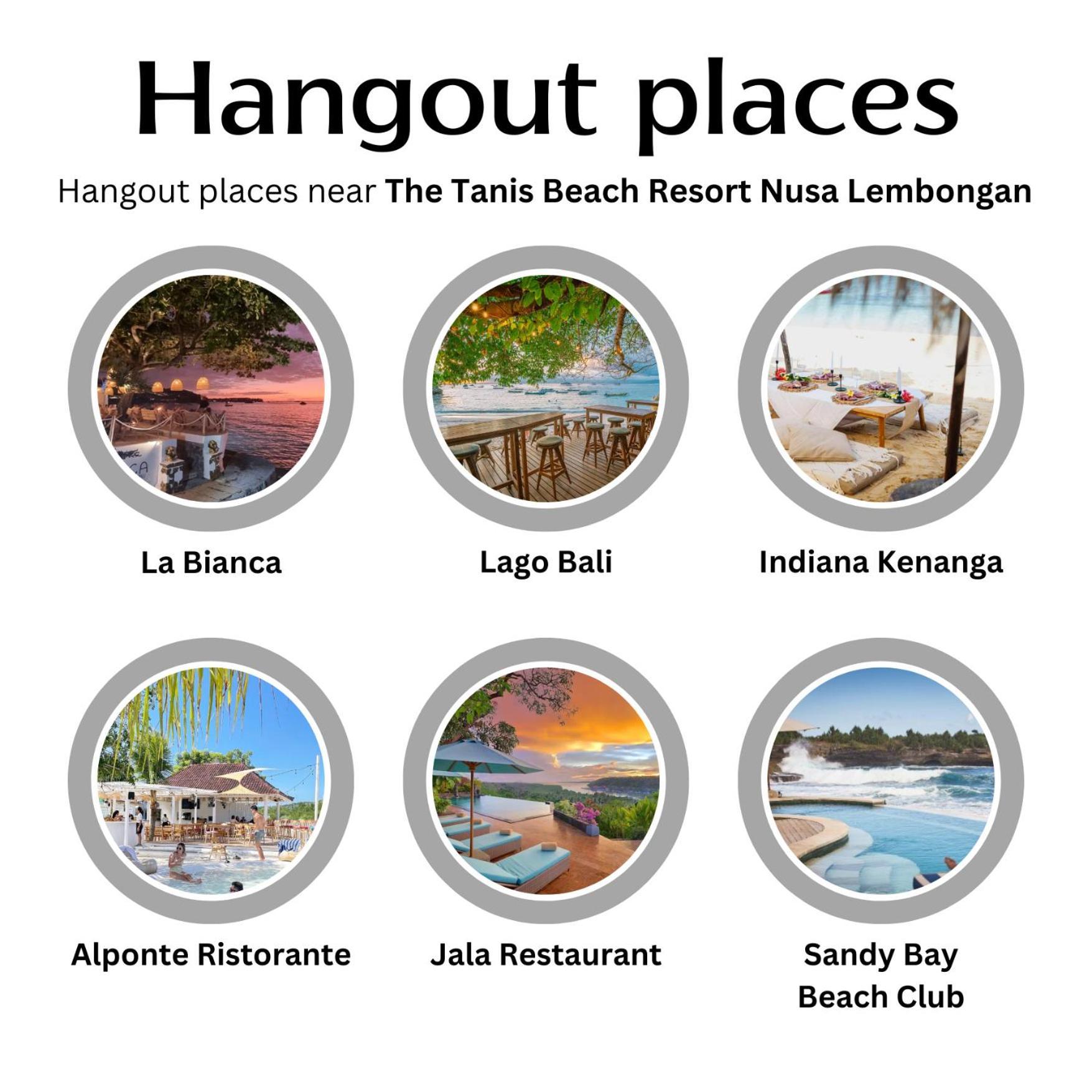 The Tanis Beach Resort Nusa Lembongan Kültér fotó